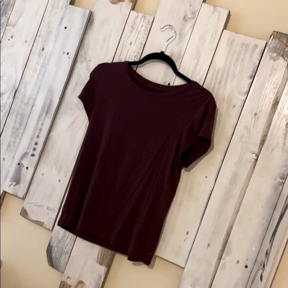 Maroon T shirt
